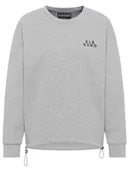 Bluzy damskie - ELBSAND Bluza "Caris" w kolorze szarym - miniaturka - grafika 1