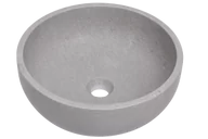 Umywalki - ALANAD AD APO 38cm szara Kamienna umywalka nablatowa APO 38cm szara - miniaturka - grafika 1