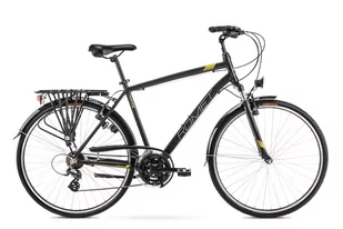 Romet, Rower trekkingowy, Wagant L 28", czarno-żółto-złoty, unisex - Rowery - miniaturka - grafika 1