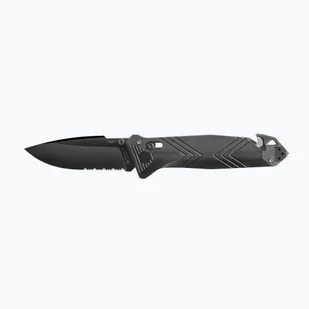 Nóż turystyczny TB Outdoor CAC Serration PA6 GF black - Noże - miniaturka - grafika 1