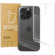 Folie ochronne do telefonów - Folia hydrożelowa na tył Bizon Glass Hydrogel Back, iPhone 15 Pro, 2 sztuki - miniaturka - grafika 1