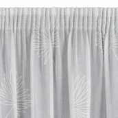 Firany - Firana Dekoracyjna Jane 140 x 270 Taśma Biały - miniaturka - grafika 1