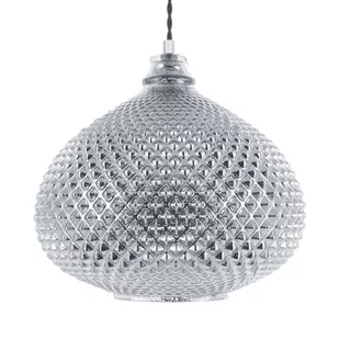 BLmeble Lampa wisząca srebrna MADON BLmeble - Lampy sufitowe - miniaturka - grafika 1