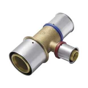 Trójnik redukcyjny KAN-therm Press LBP 25x2,5/20x2/20x2 - Łączniki, trójniki, kształtki - miniaturka - grafika 1