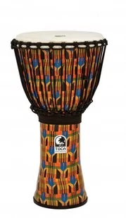 Toca Djembe Freestyle 12'' Kente Cloth SFDJ-12K SFDJ12K - Instrumenty perkusyjne - miniaturka - grafika 1