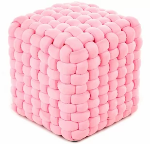 Halmar Miękka pufa dla dzieci RUBIK - różowy - Pufy i podnóżki - miniaturka - grafika 1