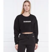 Bluzy damskie - Napapijri Bluza B-BOX | Cropped Fit - miniaturka - grafika 1