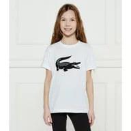 Koszulki i topy damskie - Lacoste T-shirt Regular Fit - miniaturka - grafika 1