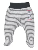 Śpiochy dla niemowląt - Półśpiochy dla chłopczyka szare w paseczki Friend, Koala baby 62 - miniaturka - grafika 1