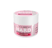 Żele do paznokci - Claresa Hard & Easy żel budujący French Pink 12 g - miniaturka - grafika 1