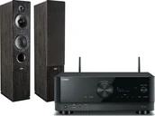 Zestawy stereo - Yamaha RX-A6A czarny + Tesi 561 czarny - miniaturka - grafika 1