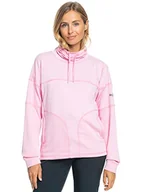 Swetry damskie - ROXY Sweter damski różowy XL - miniaturka - grafika 1