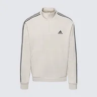 Bluzy męskie - ADIDAS BLUZA ROZPINANA M 3S FL 1 4 Z - miniaturka - grafika 1