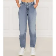 Spodnie sportowe damskie - Calvin Klein Jeans Jeansy Relaxed fit high waist - miniaturka - grafika 1