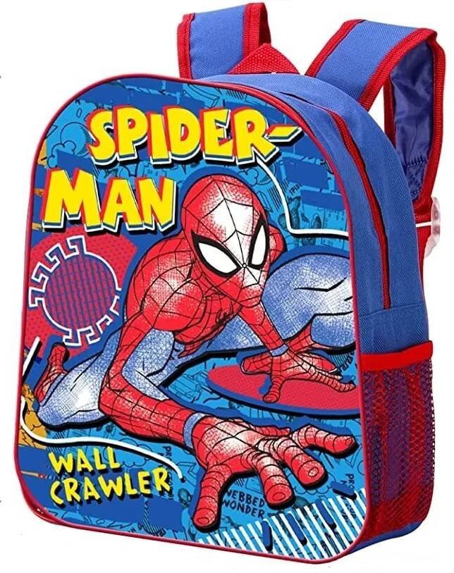 Spiderman Plecak Plecaczek Przedszkolny Dla Dzieci Kieszonka Na Bidon