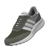 Trampki męskie - adidas Męskie trampki do biegania w stylu lat 70, Olive Strata Ftwr biały srebrny kamyk, 40 2/3 EU - miniaturka - grafika 1