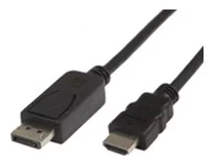 MicroConnect Kabel DisplayPort HDMI 1 Czarny DP-HDMI-100 - Kable - miniaturka - grafika 1