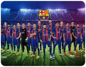 Podkładki pod mysz - PODKŁADKA POD MYSZKĘ FC BARCELONA Z IMIENIEM 23x19CM DO LAPTOPA - miniaturka - grafika 1