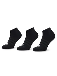 adidas Zestaw 3 par niskich skarpet unisex Thin And Light IC1336 Czarny - Skarpetki męskie - miniaturka - grafika 1