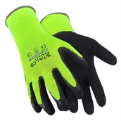 Rękawice robocze - RĘKAWICE POLIESTROWE  "LATEX FOAM"  8"  S-76311  STALCO PERFECT - miniaturka - grafika 1