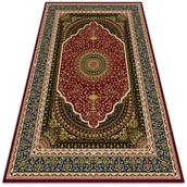 Dywany zewnętrzne - Dywan ogrodowy piękny wzór Hinduskie mandale 150x225 cm - miniaturka - grafika 1