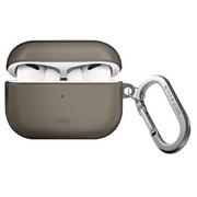 Akcesoria do słuchawek - Uniq Glase Hang Case etui AirPods Pro (2. generacji) (smoke) - miniaturka - grafika 1