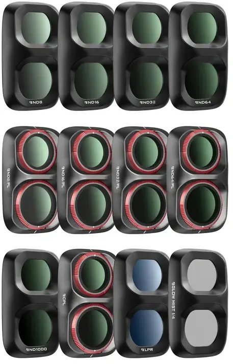 Filtr Freewell Zestaw filtrów do Osmo Pocket 4P 12 szt. FW-OP4P-MEGA