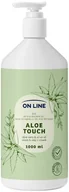 Kosmetyki do kąpieli - ON LINE Płyn do kąpieli i żel pod prysznic 2w1 Aloe Touch 1000 ml - miniaturka - grafika 1