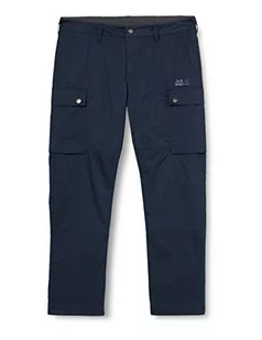 Jack Wolfskin Jack Wolfskin Męskie spodnie Arctic Road Cargo M niebieski niebieski (Night Blue) 48 1505761-1010048 - Spodnie męskie - miniaturka - grafika 1