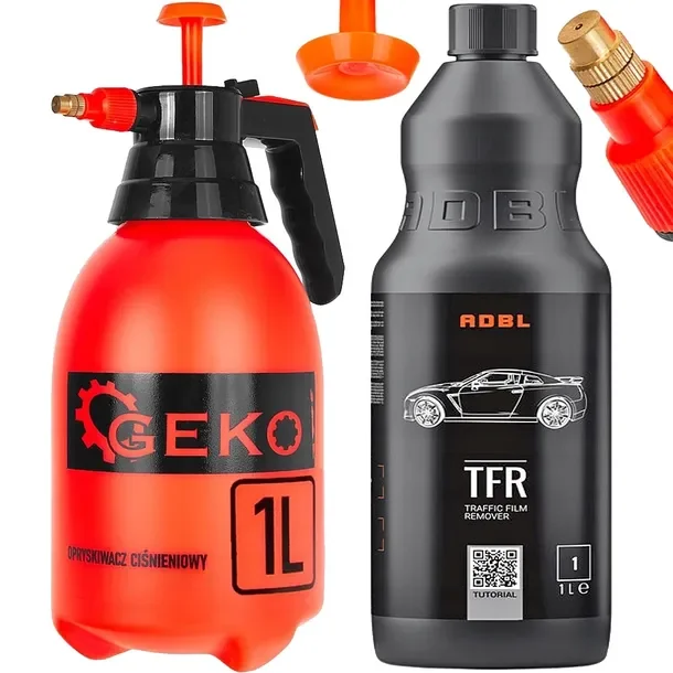 Opryskiwacz Ciśnieniowy Ogrodowy Ręczny Lekki + 1l Adbl Industrial Tfr