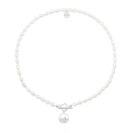 Naszyjniki - Naszyjnik z naturalnych pereł z górami - miniaturka - grafika 1