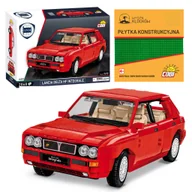 Klocki - Cobi 24357 Samochód 1991 LANCIA DELTA HF INTG. 2068 El. + PŁYTKA - miniaturka - grafika 1