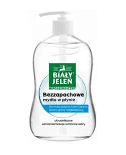Biały Jeleń Hipoalergiczny Mydło w płynie bezzapachowe, 300 ml - Mydła - miniaturka - grafika 1
