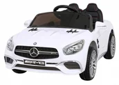Pojazdy elektryczne dla dzieci - Pojazd Mercedes Benz Amg Sl65 S Biały - miniaturka - grafika 1