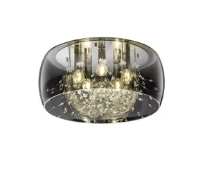Crystel lampa sufitowa z kryształkami srebrna 616700506 Trio - Lampy sufitowe - miniaturka - grafika 2