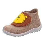 Kapcie damskie - Superfit Happy OCTI Kapcie, beżowe/szare 4000, 22 EU szerokie, beżowy szary 4000, 22 EU Weit - miniaturka - grafika 1