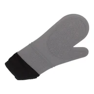 Fartuchy i rękawice kuchenne - Rękawica kuchenna silikonowa do naczyń garnków szara BRUNBESTE BB-3370 - miniaturka - grafika 1