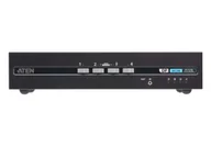 Przełączniki KVM - ATEN CS1144DP4 przełącznik KVM Czarny - miniaturka - grafika 1