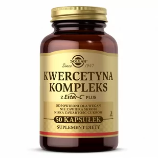 Kwercetyna Kompleks Z Ester C Plus 50Vkaps. - Witaminy i minerały - miniaturka - grafika 1