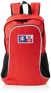 Champion Retro Sport Accessories Bags-805963 Twill Nylon Water Repellent, Plecak Unisex-Dorosły, Czerwony (RS032), Jeden rozmiar, Czerwony (Rs032) - Plecaki - miniaturka - grafika 1
