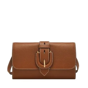 Fossil Damska torba Harwell Crossover Body Bag, brązowa, brązowy - Torebki damskie - miniaturka - grafika 1