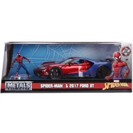 Samochody i pojazdy dla dzieci - Dickie Toys Auto Ford GT 2017 Spiderman Marvel 1:24 - miniaturka - grafika 1