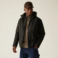 Kurtki i kamizelki sportowe męskie - Regatta Kurtka męska zimowa ocieplana Sterlings Czarny, Rozmiar: 5XL - miniaturka - grafika 1