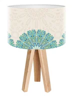 Lampy stojące - Macodesign Lampa biurkowa Mandala obfitości mini-foto-224, 60 W - miniaturka - grafika 1
