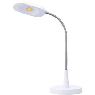 Emos Lampka biurkowa HT6105 Biały - Lampy stojące - miniaturka - grafika 1