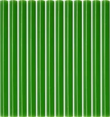 Narzędzia warsztatowe - Yato Klej do pistoletu na gorąco 12 szt. 7mm, Zielony 2073 - miniaturka - grafika 1