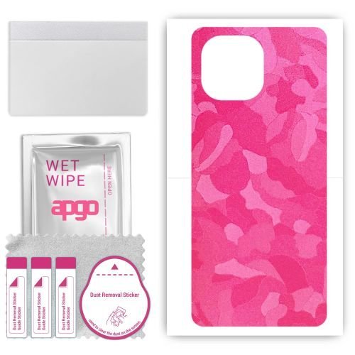 folia naklejka skórka strukturalna na TYŁ do Vivo Y200 V2343A - Moro Camo Różowy - apgo SKINS