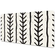 Podkładki na biurko - Mata z nadrukiem na biurko Wzór w jodełkę 90x45 cm - miniaturka - grafika 1