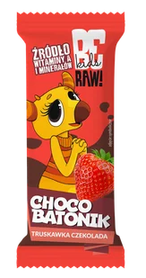 BeRAW Kids Batonik Truskawka & Czekolada, 25 g -> Wysyłka 1,99 - odbiór w Żabce - Batoniki - miniaturka - grafika 1