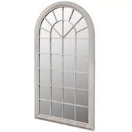 Pozostałe ozdoby ogrodowe - vidaXL vidaXL Lustro ogrodowe w stylu rustykalnym 116 x 60 cm do domu i ogrodu - miniaturka - grafika 1